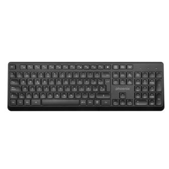 Phoenix Technologies Phoenix Multimedia Keyboard + Wireless Mouse…