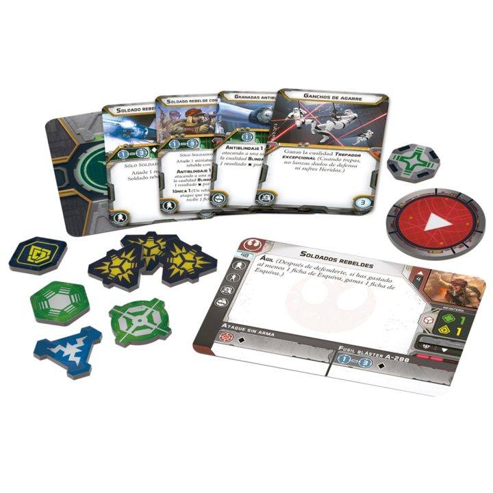 Asmodee Jogo de tabuleiro Star Wars Legion: Soldados Rebeldes PEGI 14…