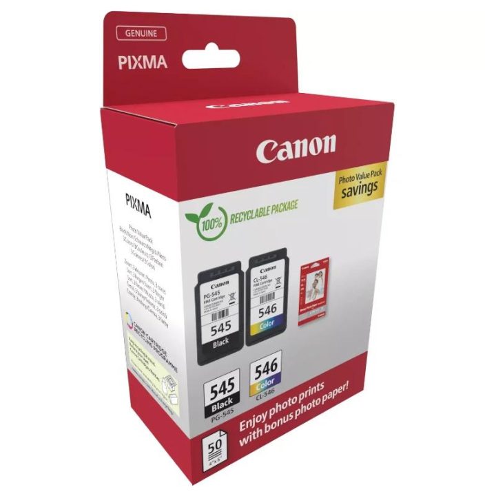 Canon 8287B008 Ink Cartridge 2 piece(s) Original Black, Cyan…