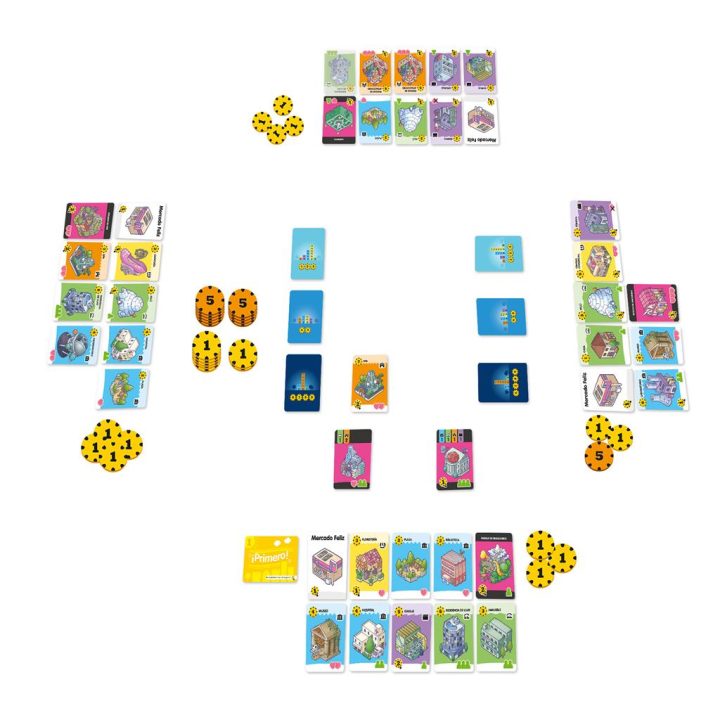 Asmodee Jogo de tabuleiro happy city pegi 10 (CGHC01ES)