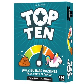Asmodee Jogo de mesa Top Ten PEGI 14 (CGTT01ES)