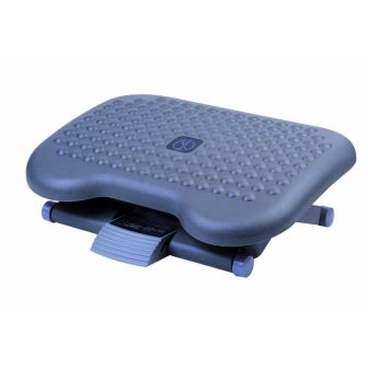 Fellowes 6100901 Adjustable Black Footrest