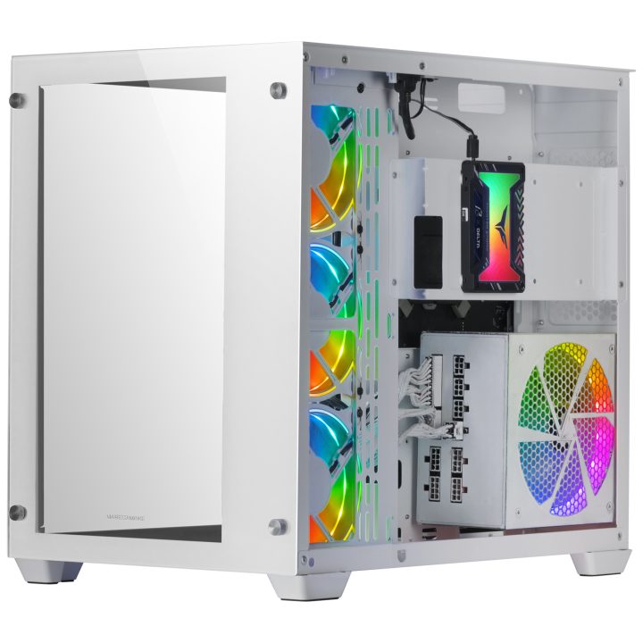 Mars Gaming Torre Gaming Custom XXL E-ATX, Janela de Vidro Temperado…