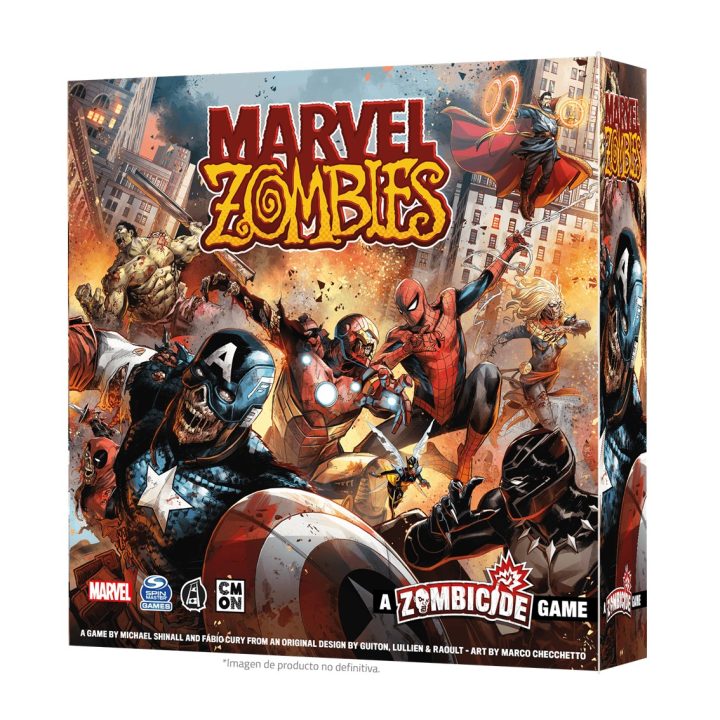 Asmodee Marvel Zombies Board Game Recommended Age 14+ (CMMZB002ES)
