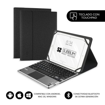 Subblim Funda con Teclado KEYTAB PRO BLUETOOTH 10,1" TOUCHPAD Black…