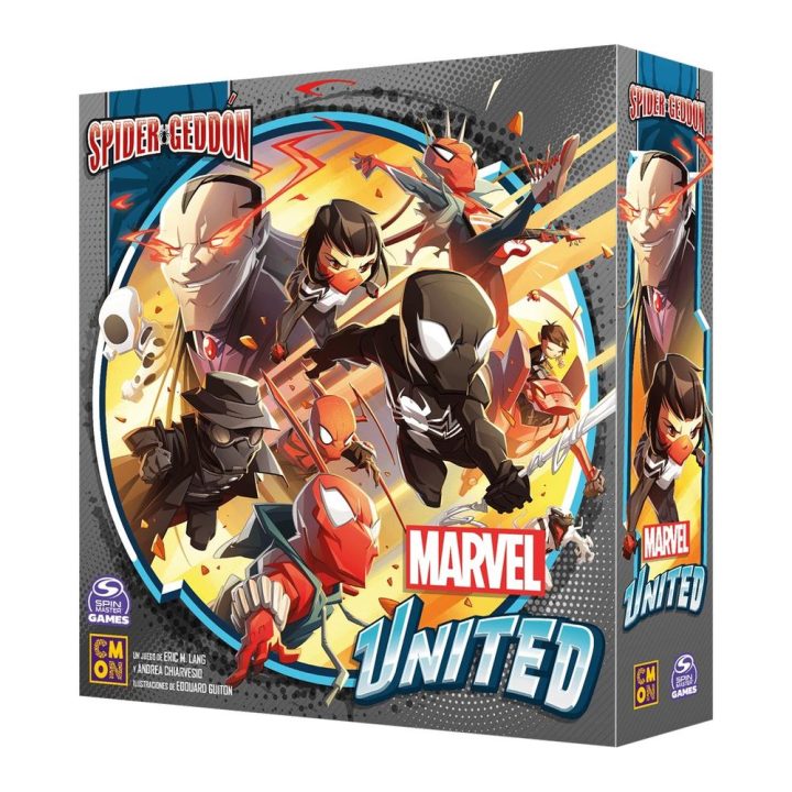 Asmodee Juego de mesa Marvel united spider-geddon (MUN15ES)