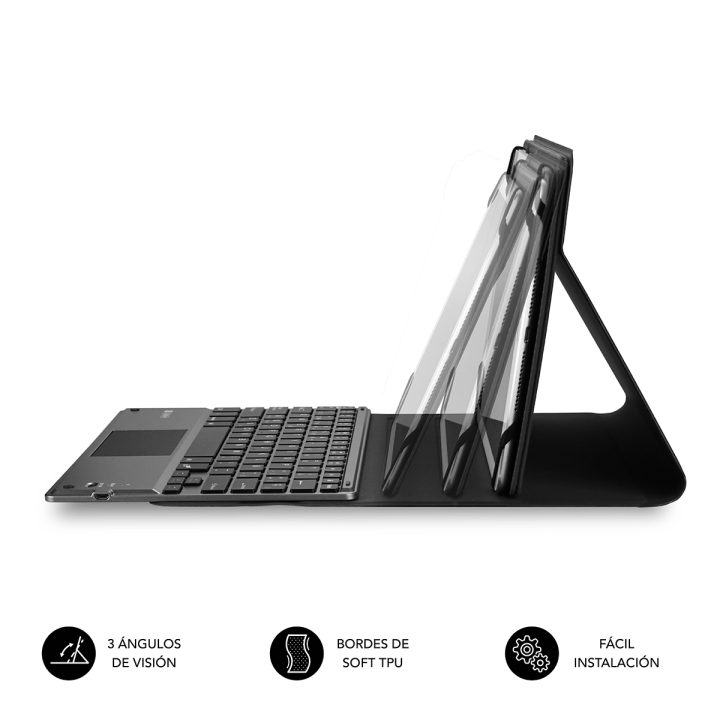 Subblim Keyboard Case KEYTAB PRO BLUETOOTH 10.1" TOUCHPAD Black…