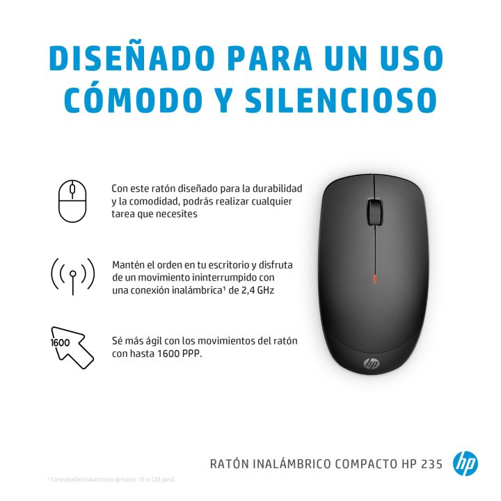 HP Compact Wireless Mouse 235