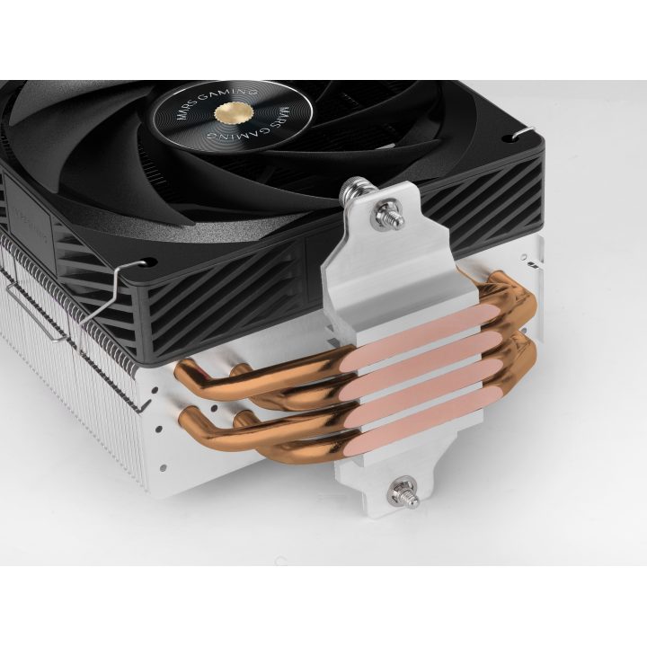 Mars Gaming MCPU-X4 CPU Air Cooler 12 cm Black 1 piece(s)