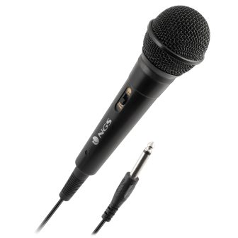 NGS Singer Fire Black Karaoke Microphone