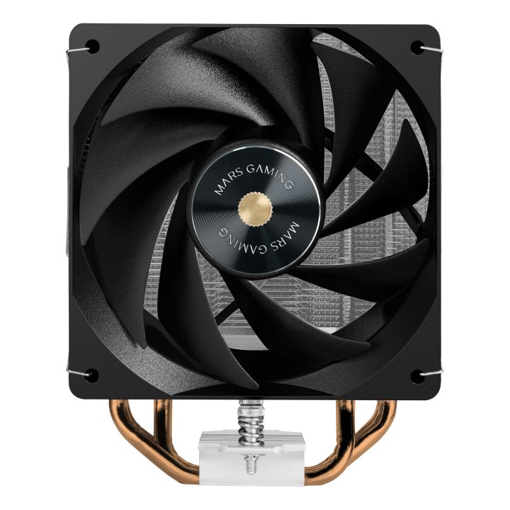 Mars Gaming MCPU-X4 CPU Air Cooler 12 cm Black 1 piece(s)