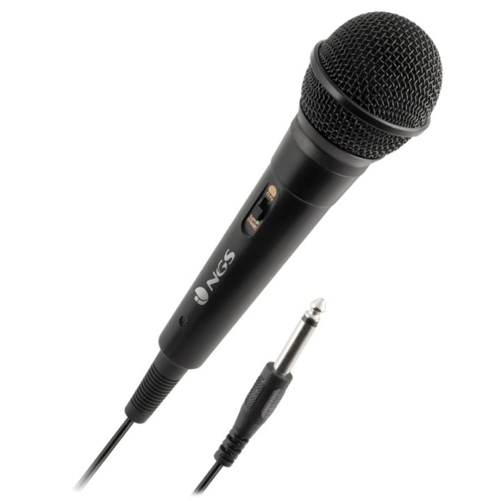 NGS Singer Fire Preto Microfone para karaoke