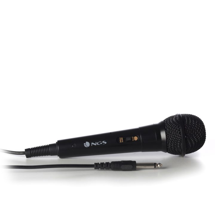 NGS Singer Fire Preto Microfone para karaoke
