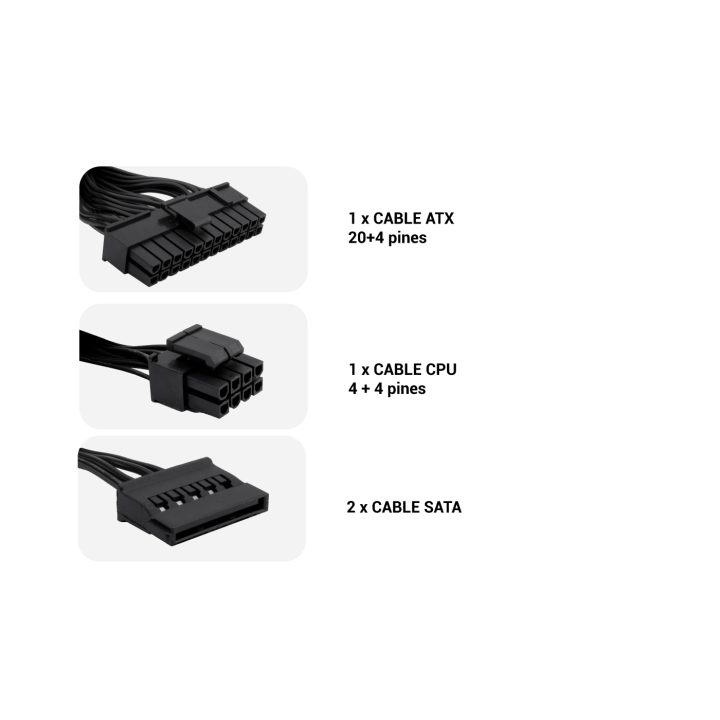 CoolBox TFX POWER SUPPLY 300W 80+ BRONZE (100V-240V)