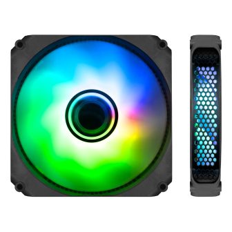 CoolBox GAMING INFINITY ARGB 120MM FAN BLACK