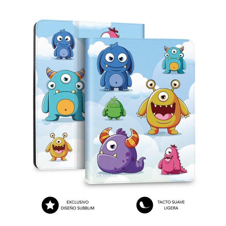 Subblim trendy case cover for 11-inch tablet monsters (SUBCUT-4TC014)