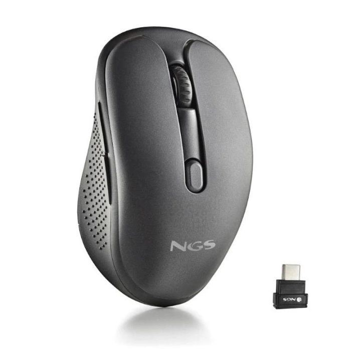 NGS EVO MIX ratón Hogar Mano derecha RF Wireless + Bluetooth Laser…