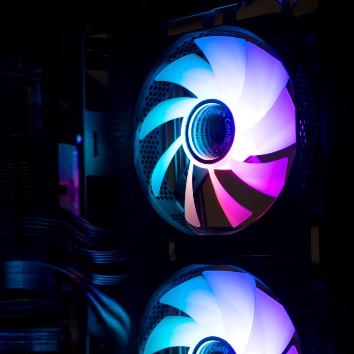 CoolBox GAMING INFINITY ARGB 120MM FAN BLACK
