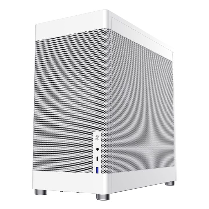 CoolBox ATX CASE MP1 FULL MESH (WHITE) USB-C 3.2 GEN1 NO PSU