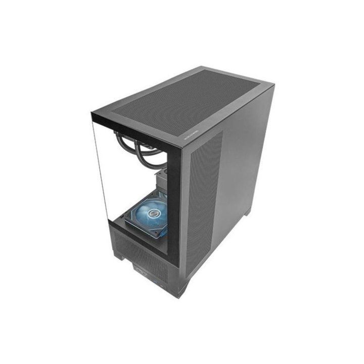 Mars Gaming MCLCDX caixa de computador Midi Tower Preto