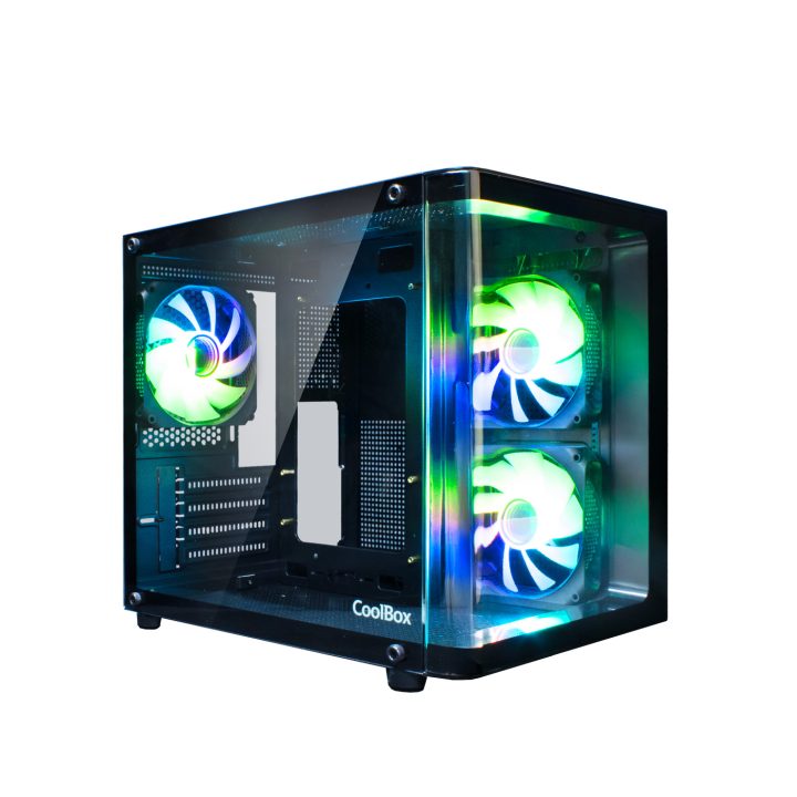 CoolBox GAMING CAIXA MATX GM100 VISION USB3.2 GEN1 SEM FIOS + 3…