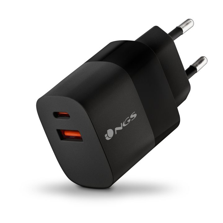 NGS BUD 45W Universal Black AC Fast Charging Indoor