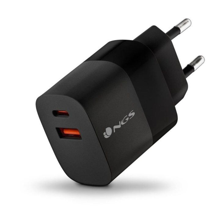 NGS BUD 45W Universal Black AC Fast Charging Indoor