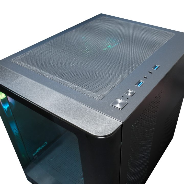 CoolBox GAMING CAJA MATX GM100 VISION USB3.2 GEN1 SIN FTE + 3…