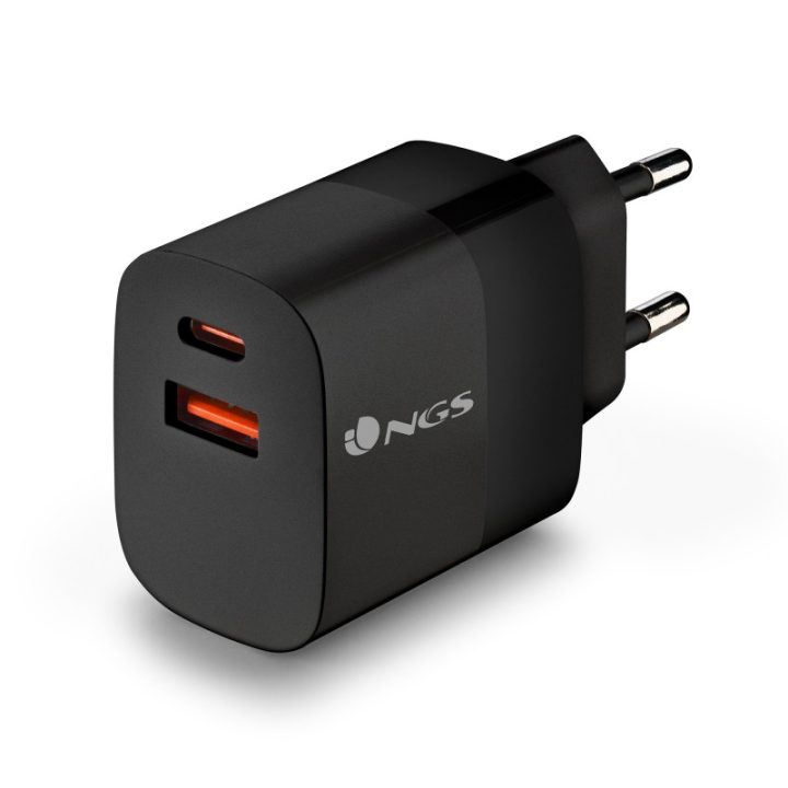 NGS BUD 45W Universal Black AC Fast Charging Indoor