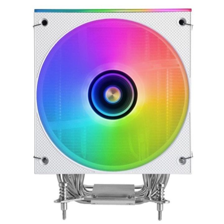 Mars Gaming MCPU-LCDW Air CPU Cooler 12 cm White 1 piece(s)
