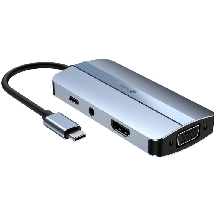 Leotec digital lifestyle Estação de ancoragem Leotec USB-C 7 em 1…