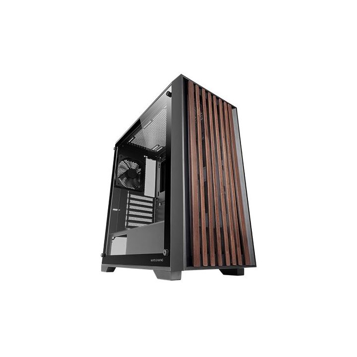 Mars Gaming MC-WOOD Midi Tower Black