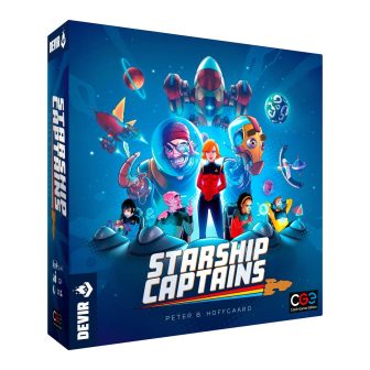 Devir Board Game Starship Captains (BGSTCAPSP)