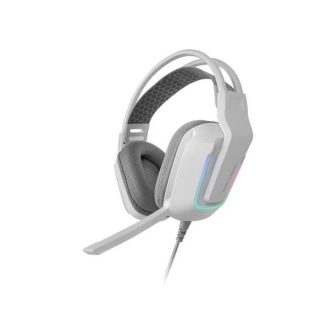 Mars Gaming MH-STRIKEW Wired Over-Ear Gaming Headset White
