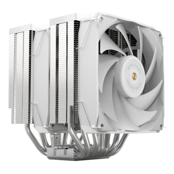 Mars Gaming MCPU-XU9W CPU Air Cooler 12 cm White 1 piece(s)