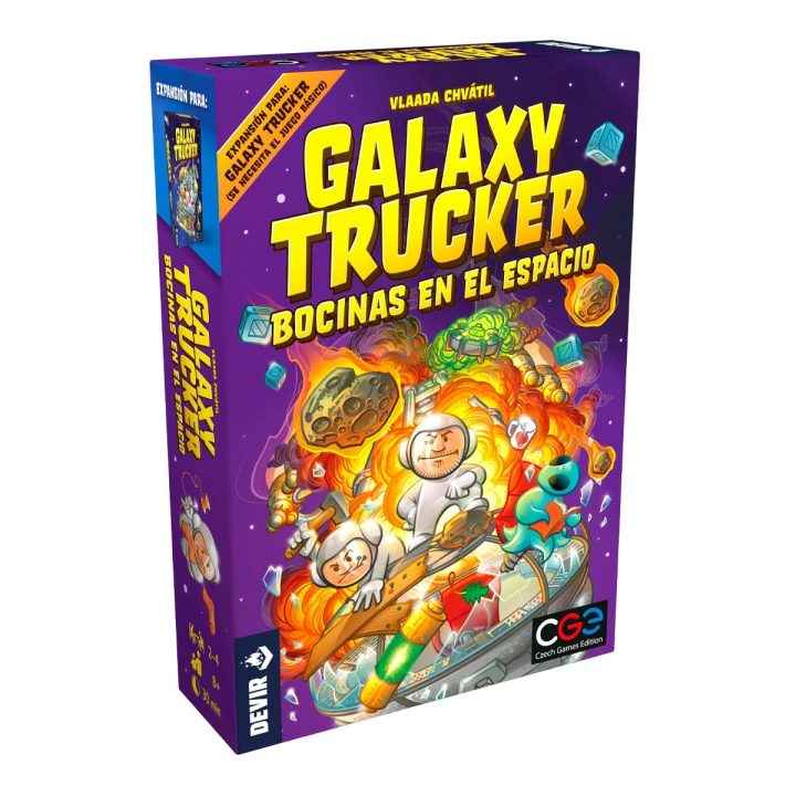 Devir Jogo de tabuleiro Galaxy Trucker expansão Bocinas no Espaço…