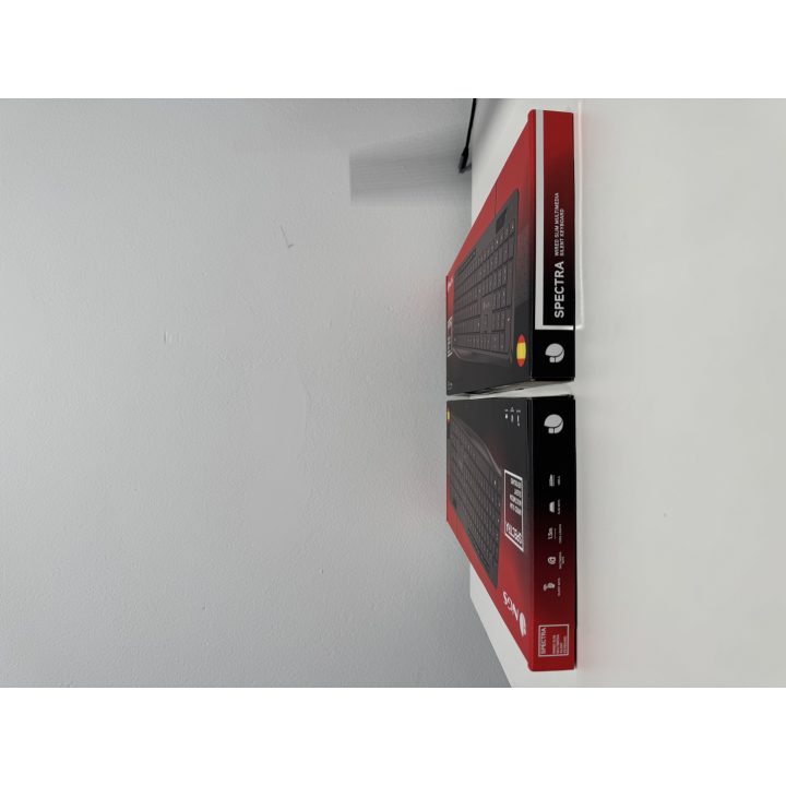 NGS SPECTRA (QUERTY, ES) teclado Hogar / Oficina USB QWERTY Español…
