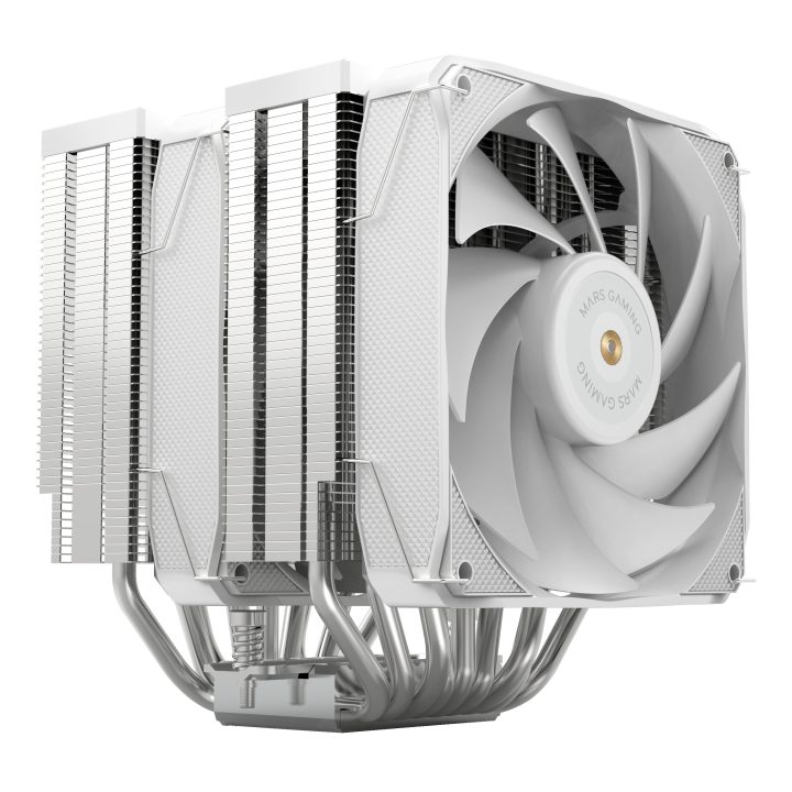 Mars Gaming MCPU-XU9W Processador Cooler de ar 12 cm Branco 1…