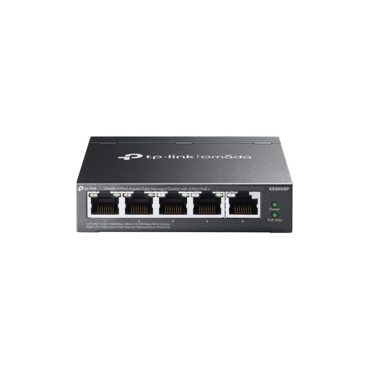 TP-Link Omada ES205GP Managed Gigabit Ethernet (10/100/1000) Power…