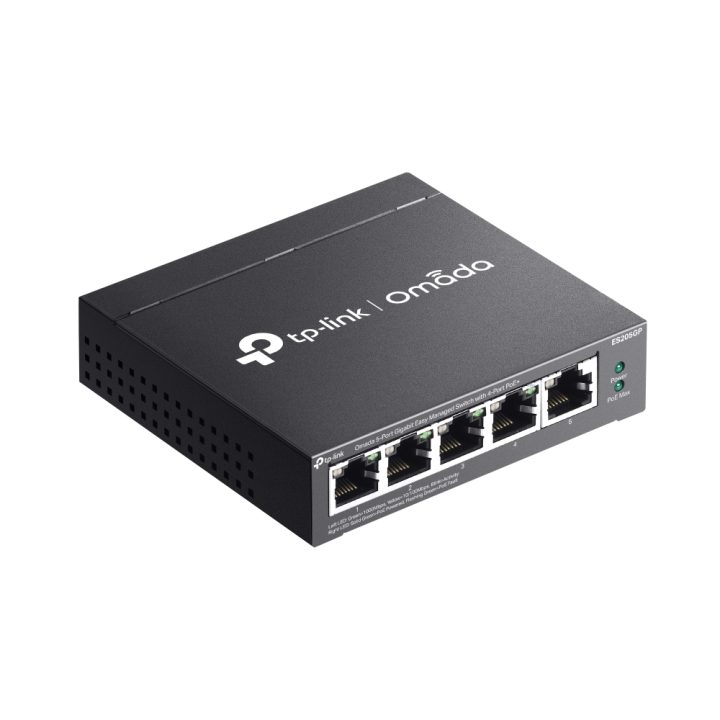TP-Link Omada ES205GP Managed Gigabit Ethernet (10/100/1000) Power…