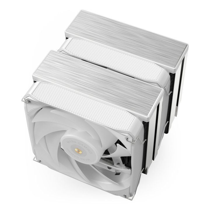 Mars Gaming MCPU-XU9W CPU Air Cooler 12 cm White 1 piece(s)