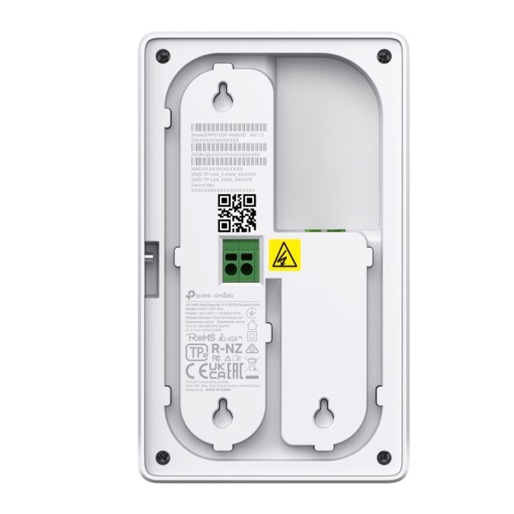 TP-Link Omada EAP625GP-WALL punto de acceso inalámbrico 1201 Mbit/s…