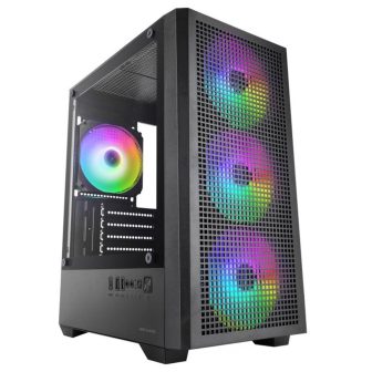 Mars Gaming MCVECTOR Mini Tower PC Case Black