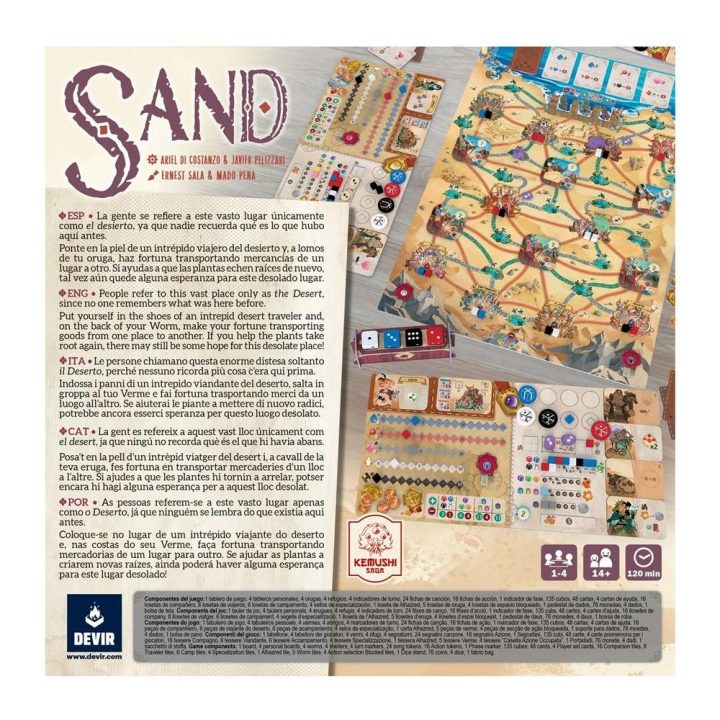 Jogo de tabuleiro Devir sand (BGSANML)