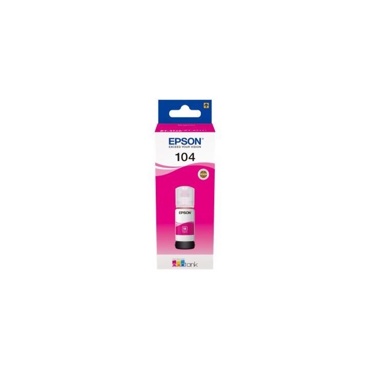 Epson 104 EcoTank Magenta ink bottle (WE)