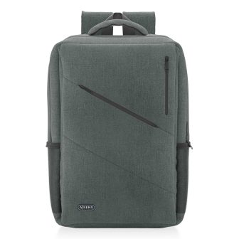AISENS Urban and Office Backpack for 15.6" Laptop, Gray