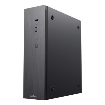 CoolBox SLIM MATX CASE T370 USB-C 3.2 GEN1 FTE.300TBZ 300W 80+BRONZE