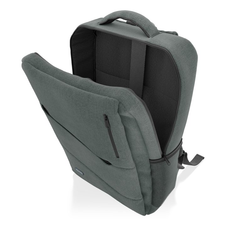 AISENS Mochila urbana y de oficina para portatil 15,6, Gris