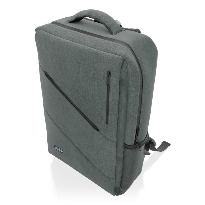 AISENS Urban and Office Backpack for 15.6" Laptop, Gray