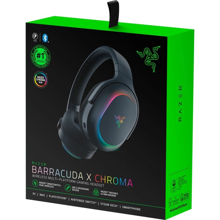 Auscultadores de arco sem fios Razer Barracuda X Chroma
